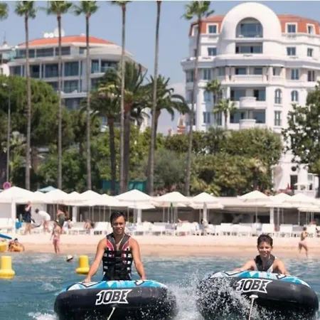 De Luxe Sun Paradis, Terrasse, Vue Piscine Cannes